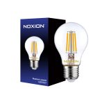 Noxion Lucent LED E27 Birne Fadenlampe Klar 8.5W 1055lm - 827 Extra Warmweiß - Ersatz für 75W