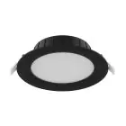 Noxion LED Downlight Hera Eben Schwarz 21W 2400lm - 827-830-840 CCT | 213mm - Ausschnitt 195mm